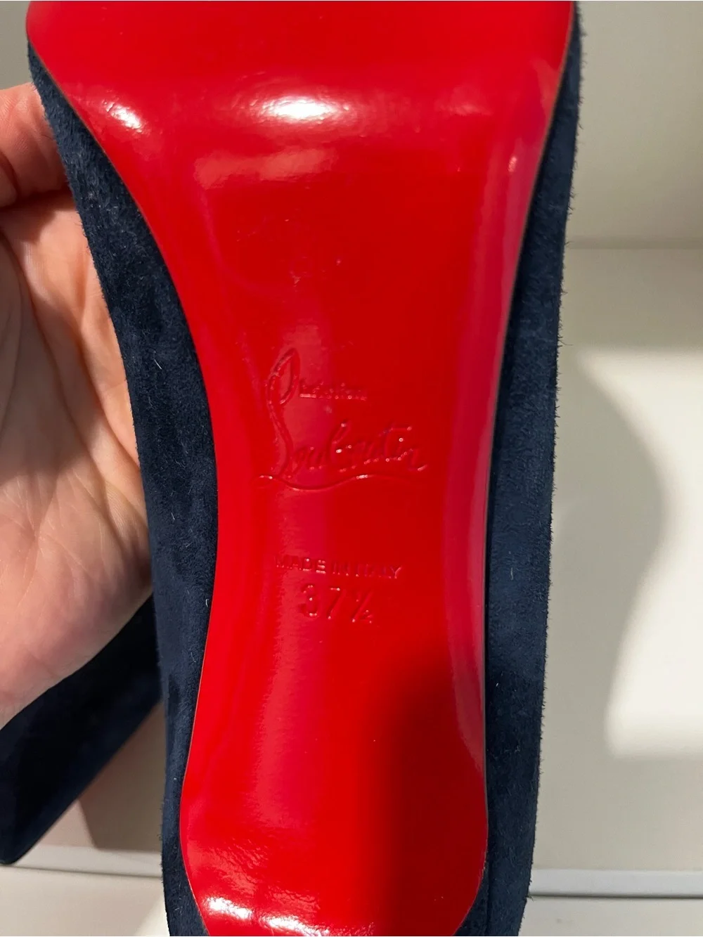 Christian Louboutin elegant navy